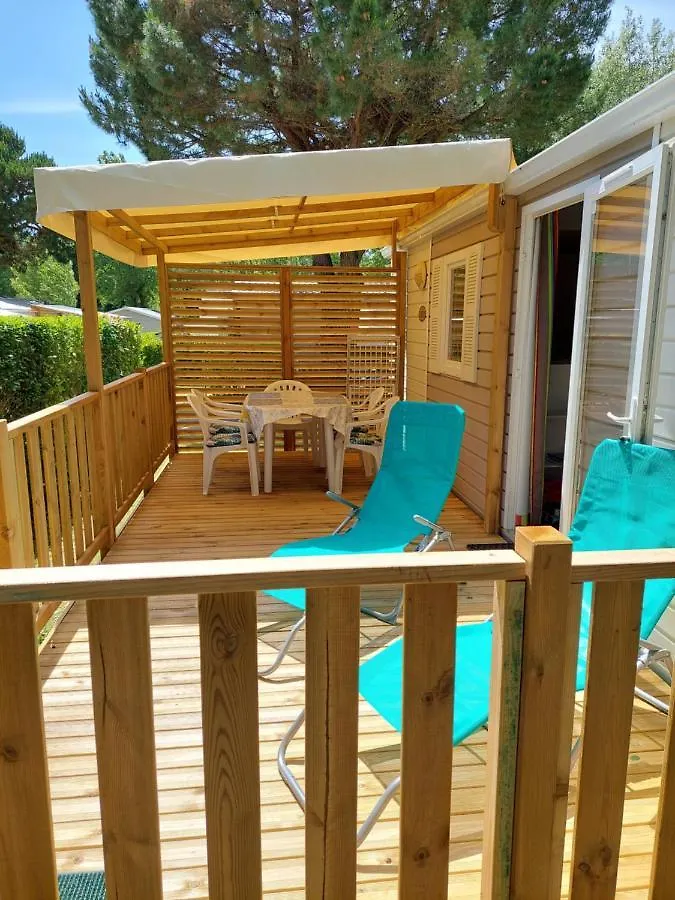 Camping Carnac mobil home climatisé